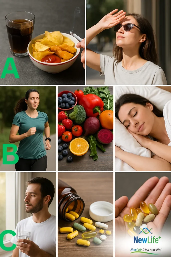 Solutii naturale impotriva stresului oxidativ