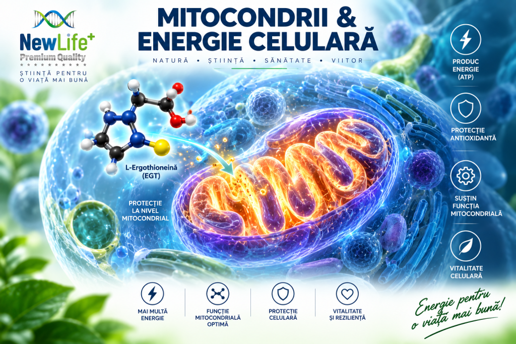 L-Ergothioneina mitocondrii energie celulară healthy aging