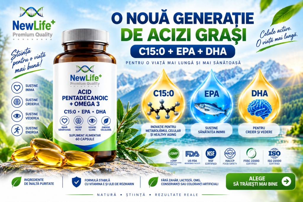 Acid Pentadecanoic C15 Omega 3 EPA DHA premium NewLife
